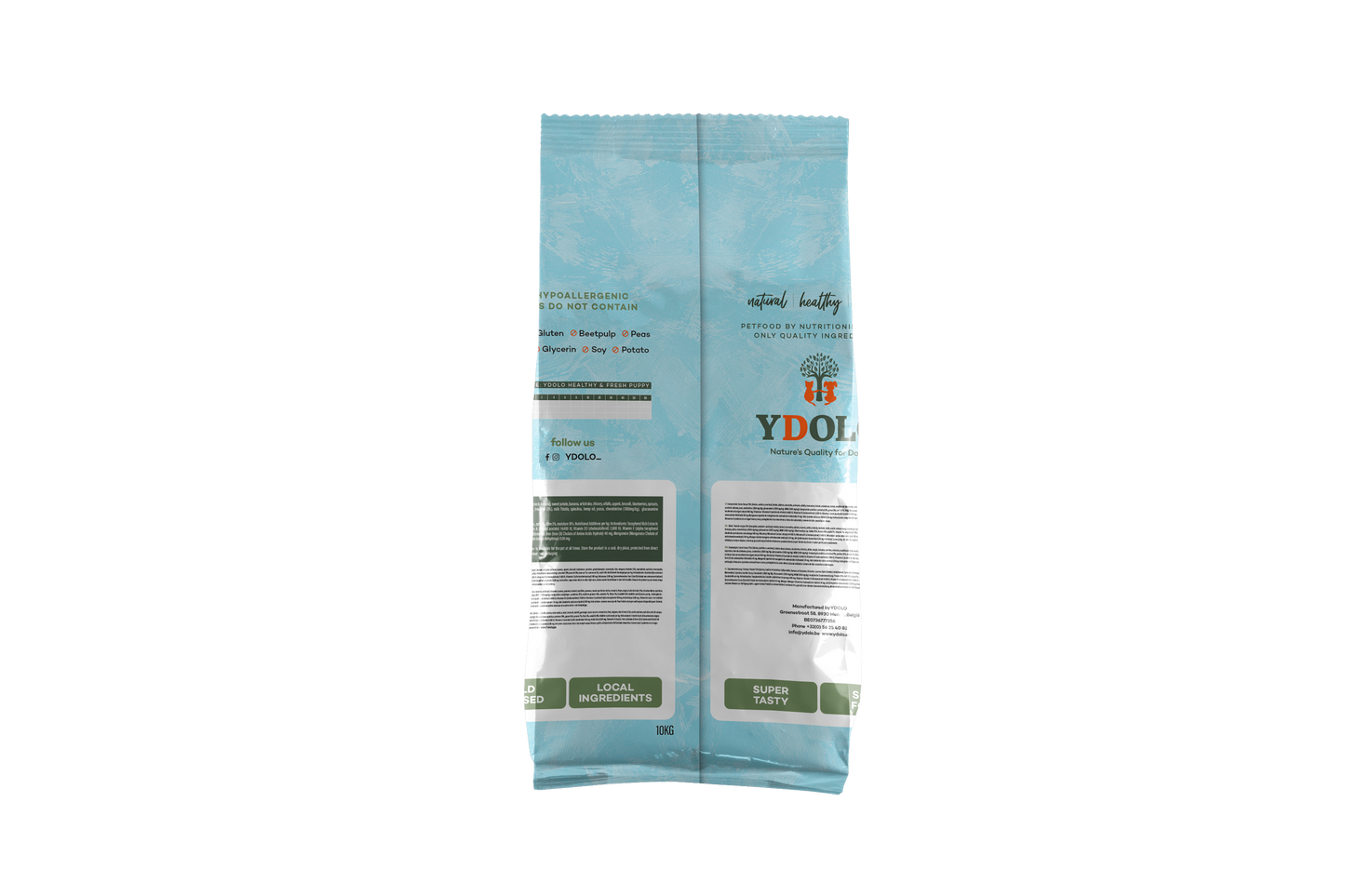 YDOLO Healthy & Pure Wild Fish 10 KG (PRE-ORDER)