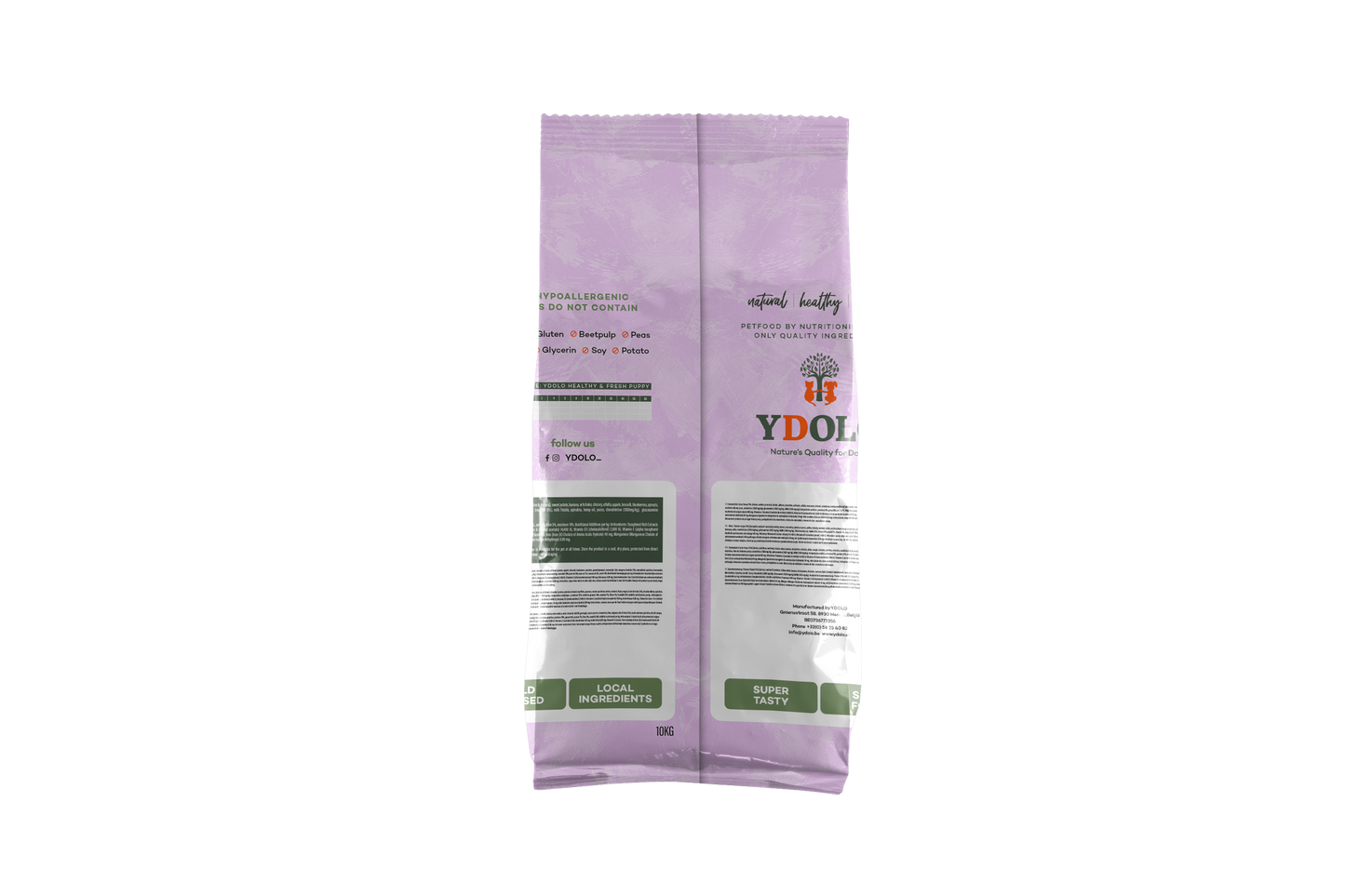 YDOLO Healthy & Pure Puppy 10 KG (PRE-ORDER)