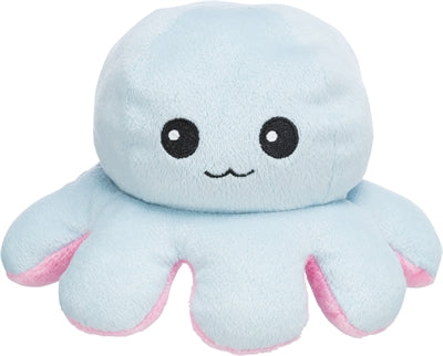Trixie Octopus Omkeerbaar Pluche Grijs / Geel 19 Cm