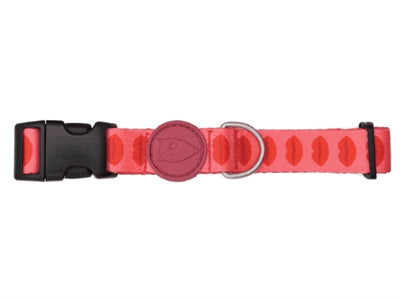Morso Halsband Gerecycled Lipstick Roze 30-42X1,5 Cm