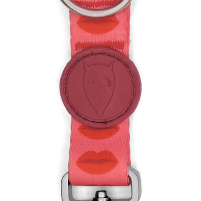 Morso Hondenriem Verstelbaar Gerecycled Lipstick Roze 75-230X1,5 Cm 1-4 Kg