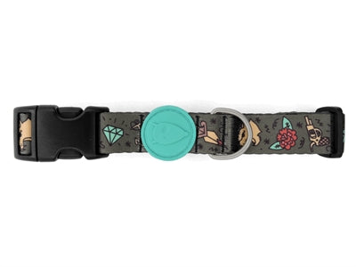 Morso Halsband Hond Gerecycled Ink Tank Groen 30-42X1,5 Cm
