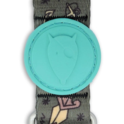 Morso Halsband Hond Gerecycled Ink Tank Groen 30-42X1,5 Cm