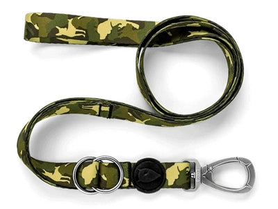 Morso Hondenriem Verstelbaar Gerecycled Full Metal Dog Bruin 75-230X1,5 Cm 1-4 Kg