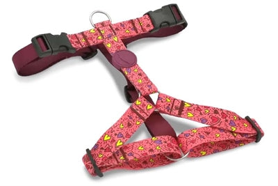 Morso Hondentuig H-Tuig Gerecycled Pink Think Roze 40-55X1,5 Cm