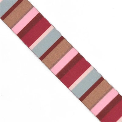 Morso Halsband Hond Gerecycled Skyline Rood / Roze 30-42X1,5 Cm