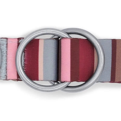 Morso Hondenriem Verstelbaar Gerecycled Skyline Rood / Roze 65-200X2,5 Cm 20-80 Kg