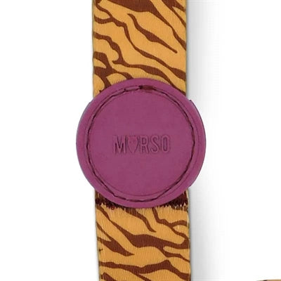 Morso Hondenriem Gerecycled Jungle Drum Oranje 120X1,5 Cm 6-20 Kg