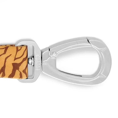 Morso Hondenriem Verstelbaar Gerecycled Jungle Drum Oranje 75-230X1,5 Cm 1-4 Kg