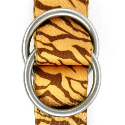 Morso Hondenriem Verstelbaar Gerecycled Jungle Drum Oranje 75-230X1,5 Cm 1-4 Kg