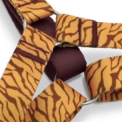 Morso Hondentuig H-Tuig Gerecycled Jungle Drum Oranje 50-70X1,5 Cm