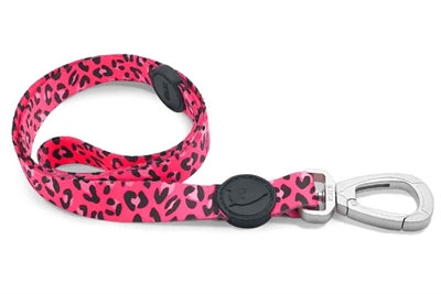 Morso Hondenriem Gerecycled Bubble Leo Roze 120X1,5 Cm 6-20 Kg