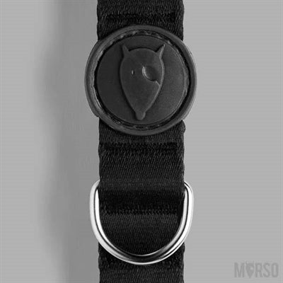 Morso Halsband Hond Gerecycled Pureness Zwart 30-42X1,5 Cm