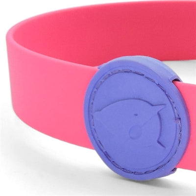 Morso Halsband Hond Waterproof Gerecycled Passion Pink Roze 23-31X1,5 Cm