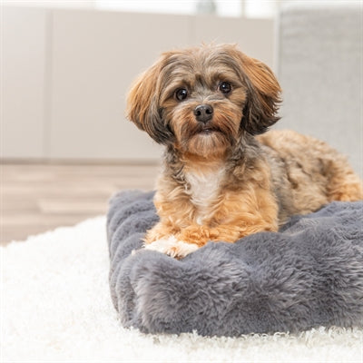 Trixie Hondenkussen Elli Donkergrijs