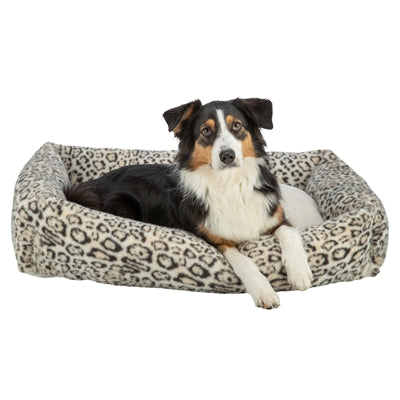 Trixie Hondenmand Leo Hoekig Panterprint Creme 80X60 Cm
