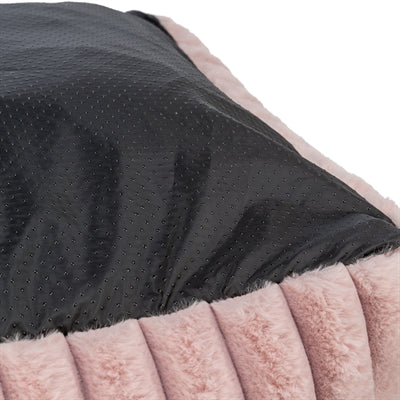 Trixie Hondenmand Lonni Hoekig Ribfluweel Roze 100X70 Cm