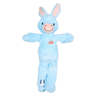 Zolux Furry Farm Ezel Hassan Pluche Met Touw Blauw 69X23X9,5 Cm