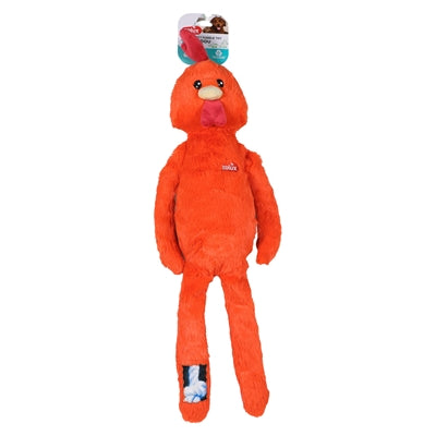 Zolux Furry Farm Haan Brock Pluche Met Touw Oranje 67X24X11 Cm