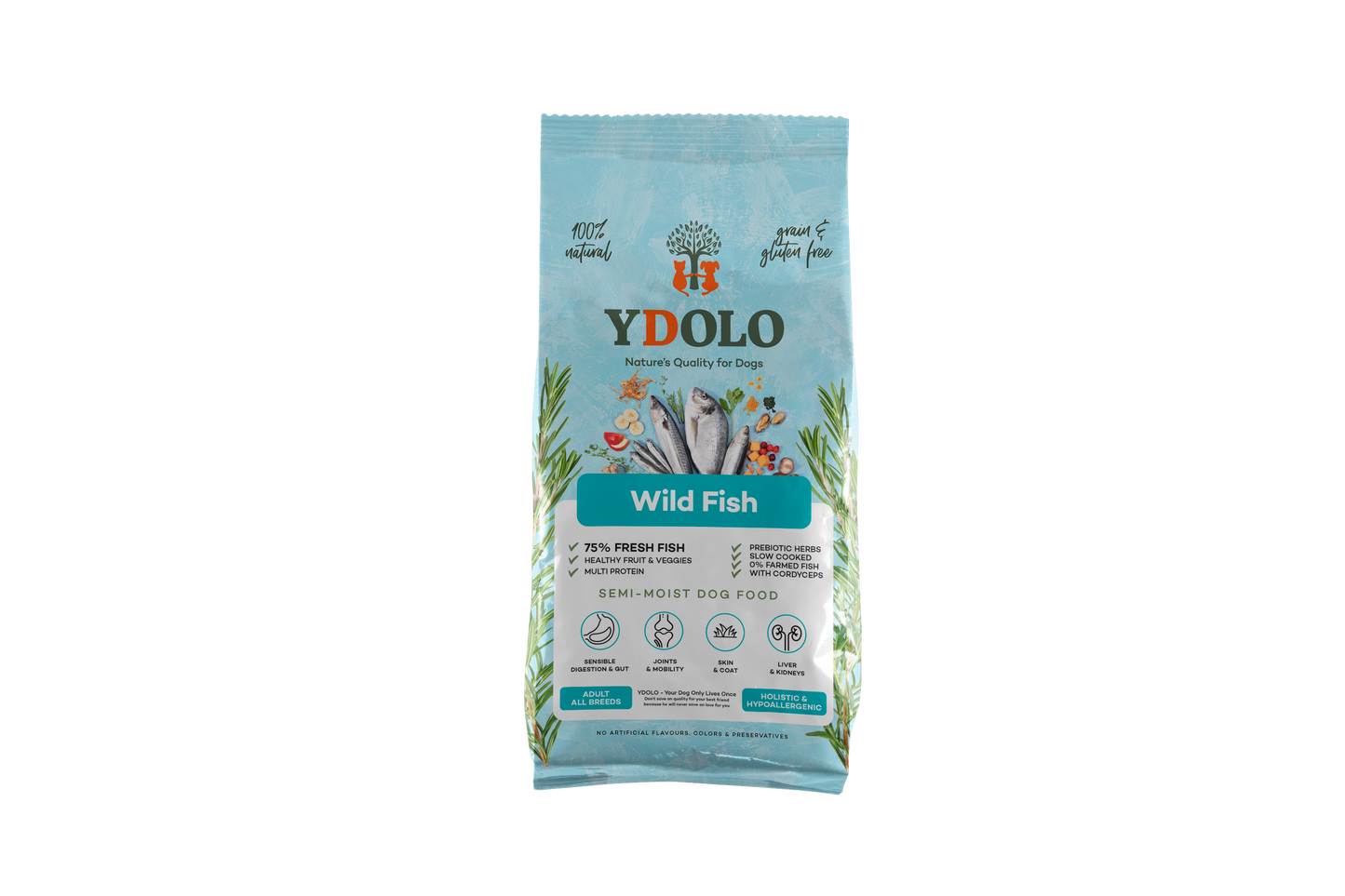 YDOLO Healthy & Pure Wild Fish 10 KG (PRE-ORDER)