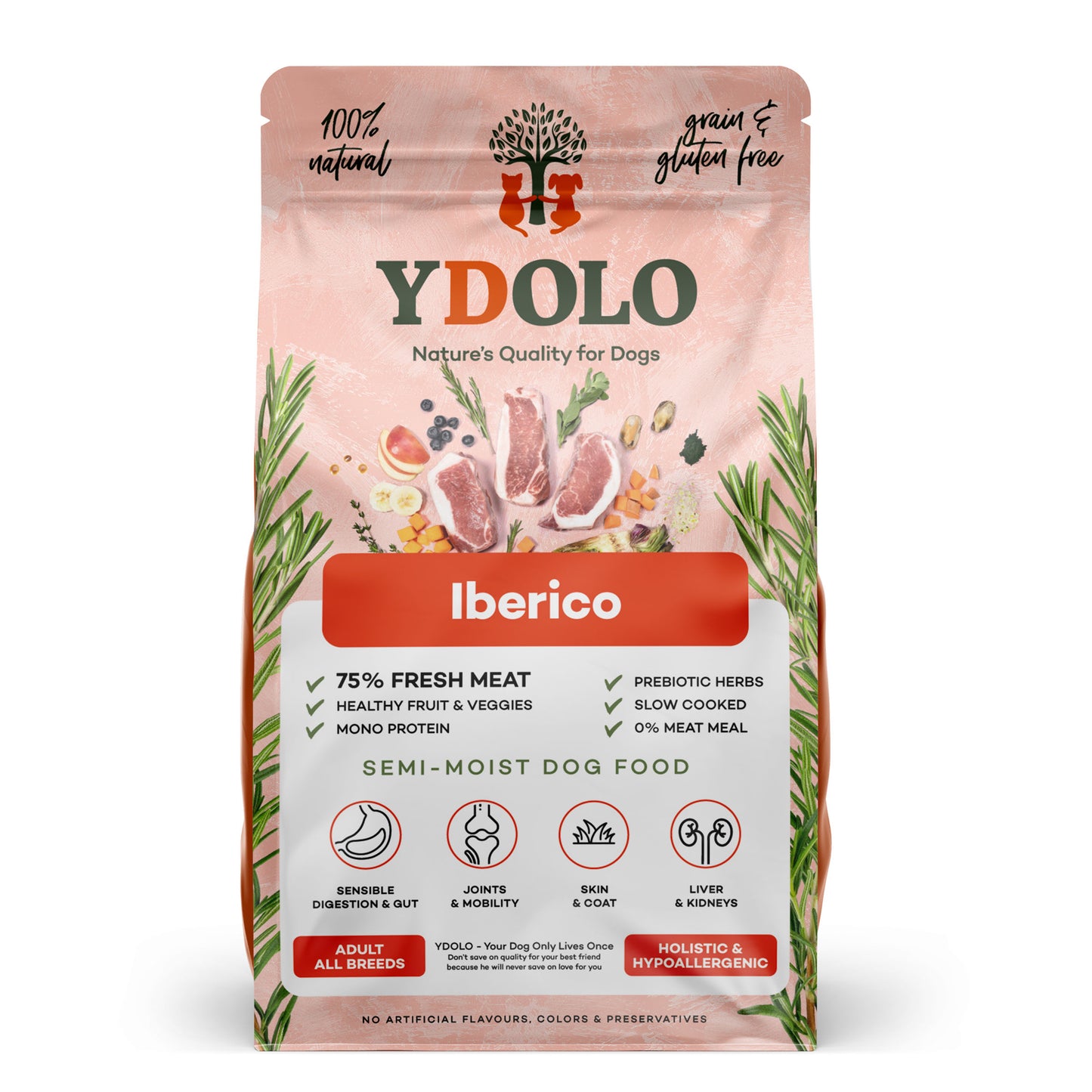 YDOLO Healthy & Pure Iberico 2,5 KG (PRE-ORDER)
